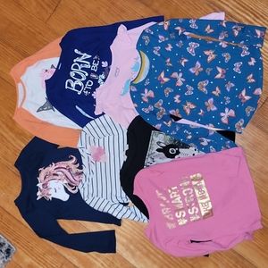 Lot of 5T long-sleeve shirts